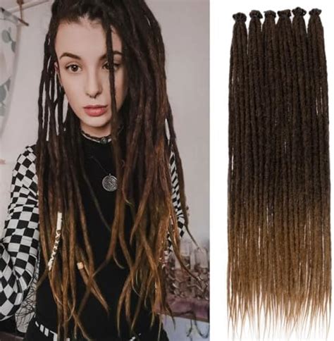 Amazon Dreadlock Extensions Inch Strands Synthetic Crochet