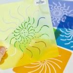 12" Lotus Mandala Stencil - The Dotting Center