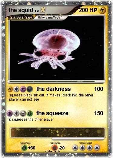 Pokémon the squid - the darkness - My Pokemon Card