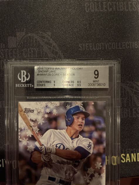 2016 Topps Holiday HMW129 Corey Seager RC For Sale Online EBay