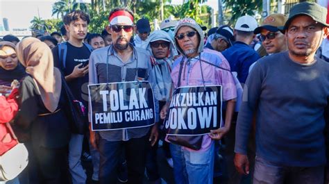 Muncul Narasi Peserta Demo Kpu Dibayar Rp Ribu Plus Makan Warganet