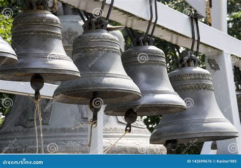 Church Bell Several Church Bells Bell Ringing Stock Photo Image Of