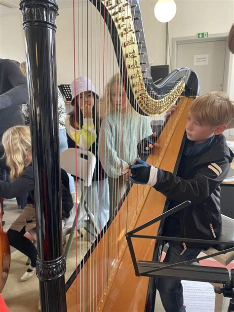 Besøg fra Musikskolen Hørsholm Lille Skole