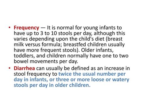 Diarrhea In Children Ppt