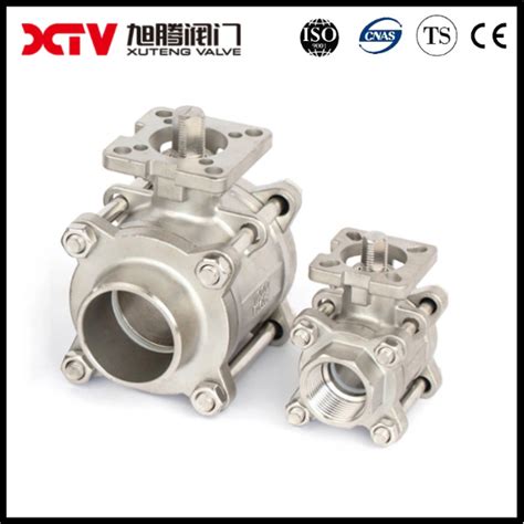 Xtv Soft Seated Floating Stainless Steel Ball Valve With Butt Welding