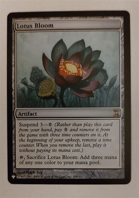 Karta Magic The Gathering Lotus Bloom Będzin Kup teraz na