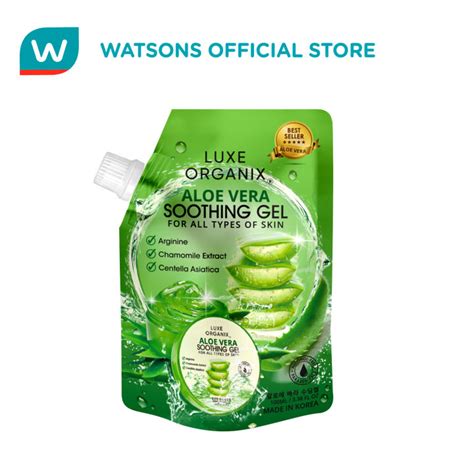 Luxe Organix Aloe Vera Soothing Gel 9985 100ml Lazada Ph