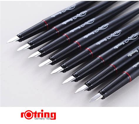 Rotring Art Pen Fountain Pen Germany Original Croquis Drawing Practice