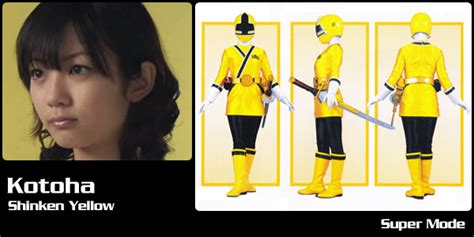 Kotoha Hanaori, Shinken Yellow