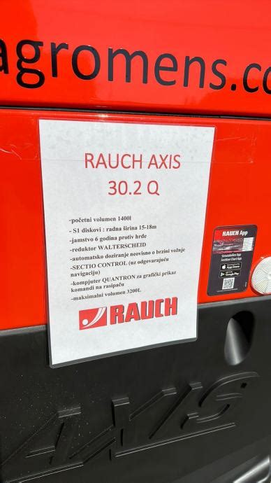 RAUCH RASIPAČ 30 2 Q