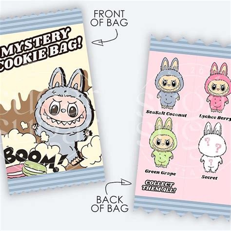 printable blind box template labubu etsy