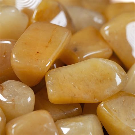 Tumbled Yellow Aventurine For Fearless Adventure And Empowerment