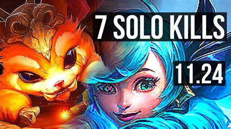 Gnar Vs Gwen Top 7 Solo Kills 8 2 7 300 Games Kr Diamond 11