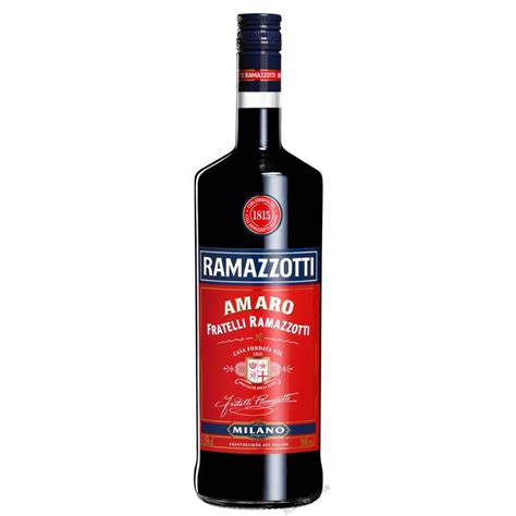 Ramazzotti Amaro Liter Magnum Premium Rum De