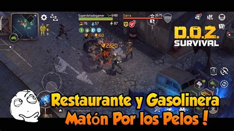 Dawn Of Zombies Survival Restaurant y Gasolinera Matón Por los Pelos