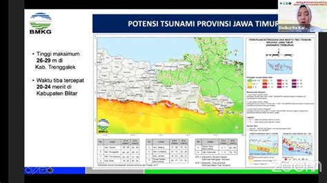 Peta Potensi Tsunami Di Indonesia Newstempo