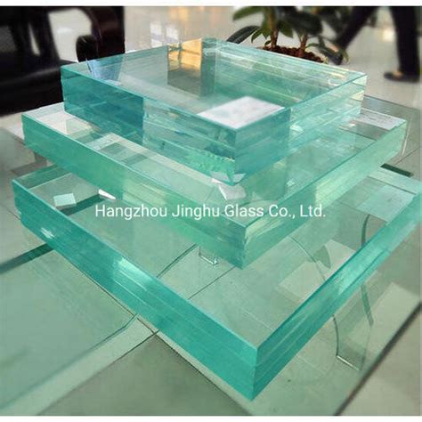 Jinghu Clear Low Iron Frosted Building Safety Glass Tempered Toughened