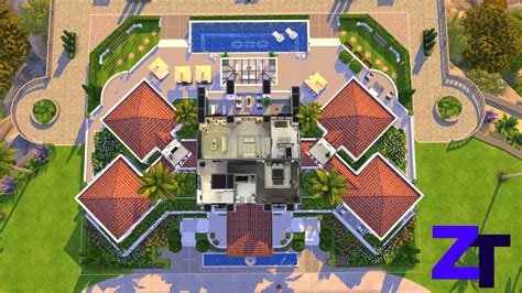 ZT Modern Mansion VIII - Screenshots - The Sims 4 Rooms / Lots - CurseForge