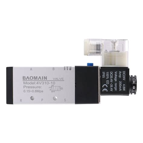 Buy Baomain Pneumatic Solenoid Air Valve V Dc V Way