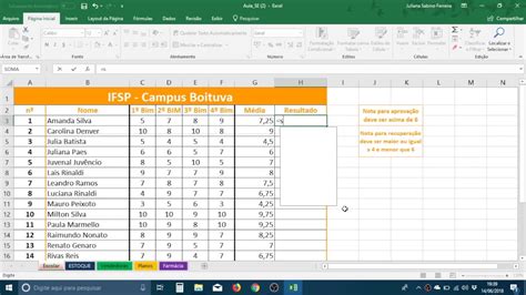 Excel Fun O Se Escola Youtube