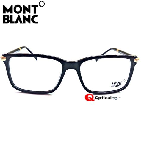 Jual Kacamata Frame Pria Mont Blanc MB487G C1 Signature Premium Model