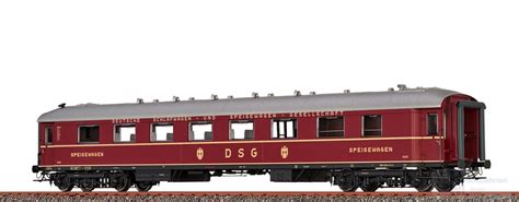 Modellbahnen Licht Brawa 46461 Speisewagen DSG Ep III WR4ü e H0 GL