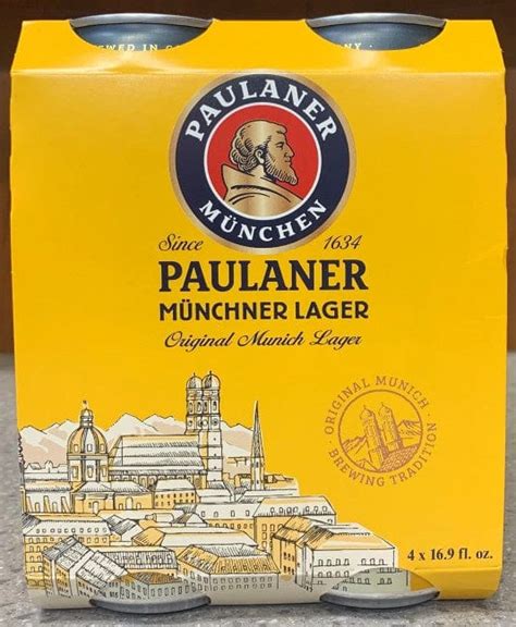 Paulaner Muncher Lager 4pk Can Banks Wines And Spirits