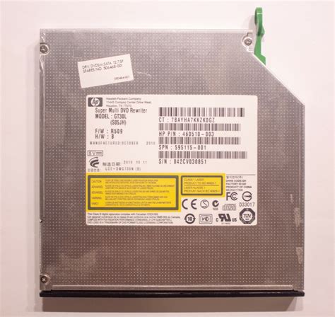 HP Super Multi DVD Rewriter GT30L S05NT 460510 003 EBay