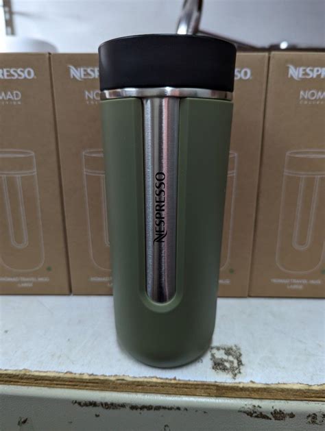 NESPRESSO NOMAD TRAVEL MUG LARGE, Furniture & Home Living, Kitchenware & Tableware, Coffee & Tea ...