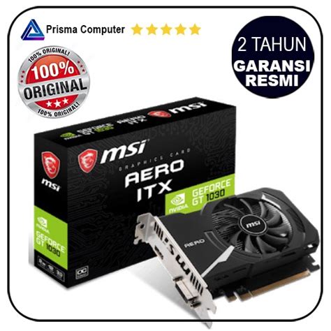 Jual VGA MSI GeForce GT 1030 AERO ITX 2GD4 OC Shopee Indonesia