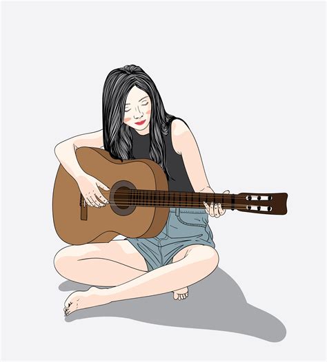 Cute Anime Girl Guitar Wallpapers Top Free Cute Anime Girl Guitar