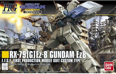 Gundam Guy Hguc Rx G Ez Gundam Ez Released In Japan