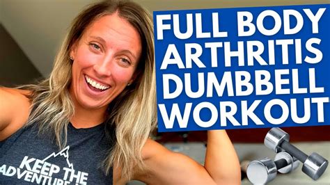 Full Body Arthritis Dumbbell Exercises 45 Minute Circuit Workout Dr Alyssa Kuhn Youtube