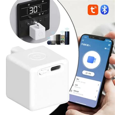 New Tuya Bluetooth Smart Touch Fingerbot Plus USB Charge Version Switch