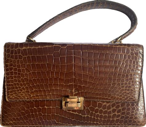 Hermes Crocodile handbag - ShopStyle Tote Bags