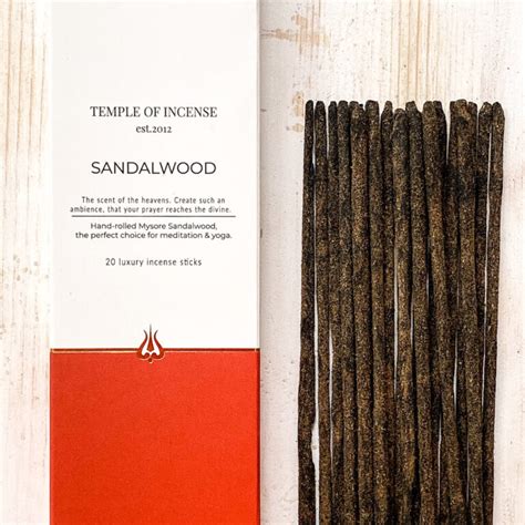 Sandalwood Incense Sticks Temple Of Incense