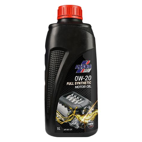 0w 20 Full Synthetic Motor Oil Axon Lube