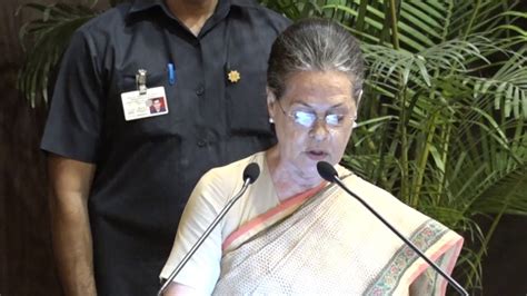 Rajiv Gandhi National Sadbhavana Award Smt Sonia Gandhi Speech At