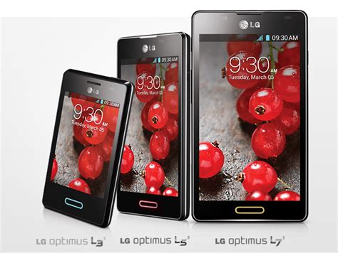 MWC 2013 3 Nuevos Smartphones De La Serie LG Optimus L II AndroidPIT