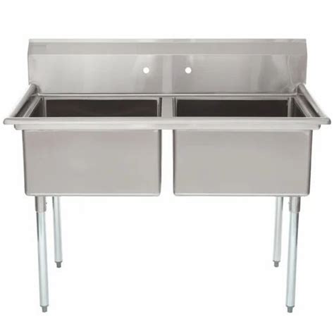 Commercial SS Double Sink Unit At Rs 20000 Stainless Steel Commercial