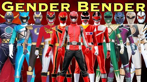 Gender Bender Rangers Female Edition [forever Series] Power Rangers X