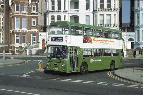 The Transport Library Southdown Leyland An Puf M At Southsea