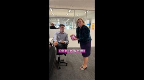 The Advertiser staff try the new Polly Waffle bites | Herald Sun