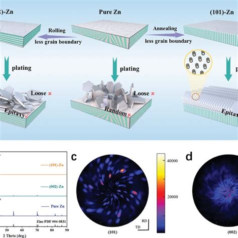 A Schematic Illustrations Of Zn Plating Mechanism On Pure Zn