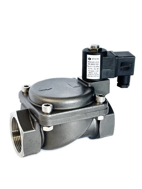 Indirect Acting Solenoid Valve 0955700 Electromagnetic Valve G 1 12 Dy 40 Mm Produced From