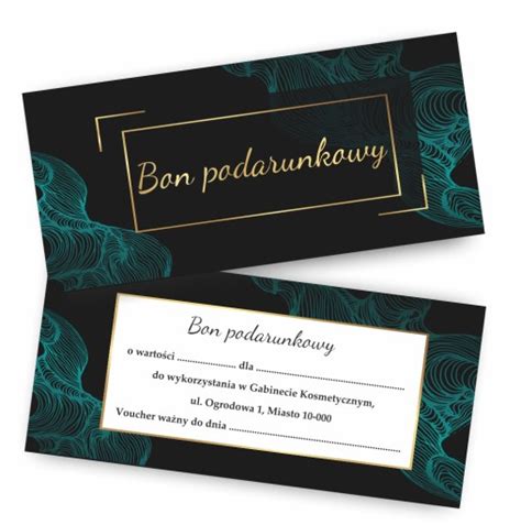 Bon Voucher Podarunkowy Dl Szt Cena Opinie Wizyt Wki