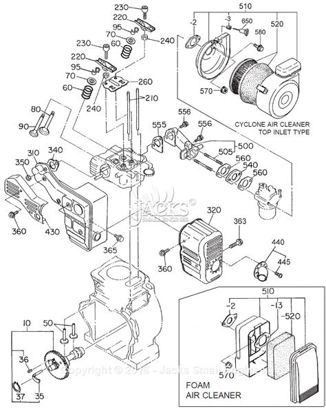 Robin Subaru EH25 2 Parts Diagram For Intake Exhaust