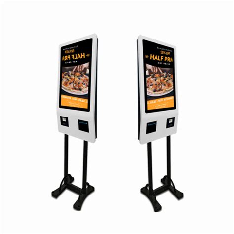 Inch Restaurant Touch Self Service Ordering Machine Kiosk Android