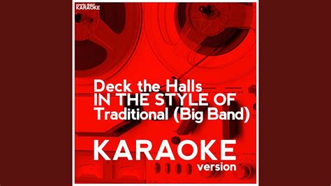 Deck the Halls (Karaoke Version) - YouTube