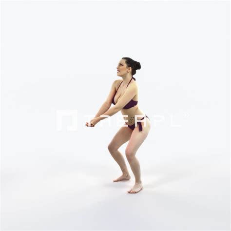 Dream 07G Volleyball Beach Digging Sports Woman - 3D Model by Treapl